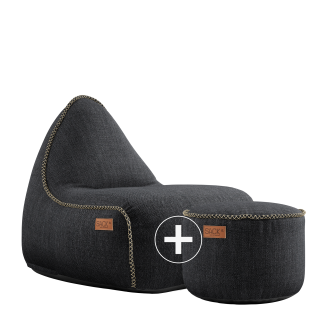 Pufa SACKit Cobana Pouf black - 2