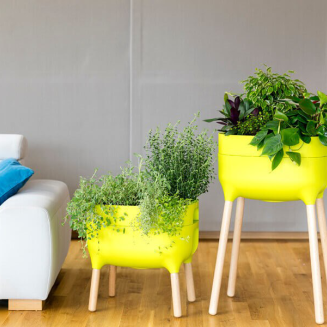 Kwietnik Plastia Urbalive 77x50x38 cm zielony - 4