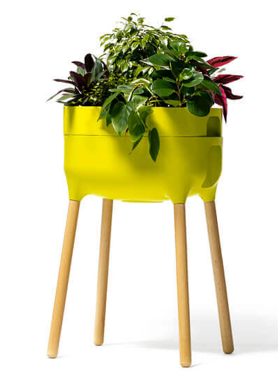 Kwietnik Plastia Urbalive 77x50x38 cm zielony