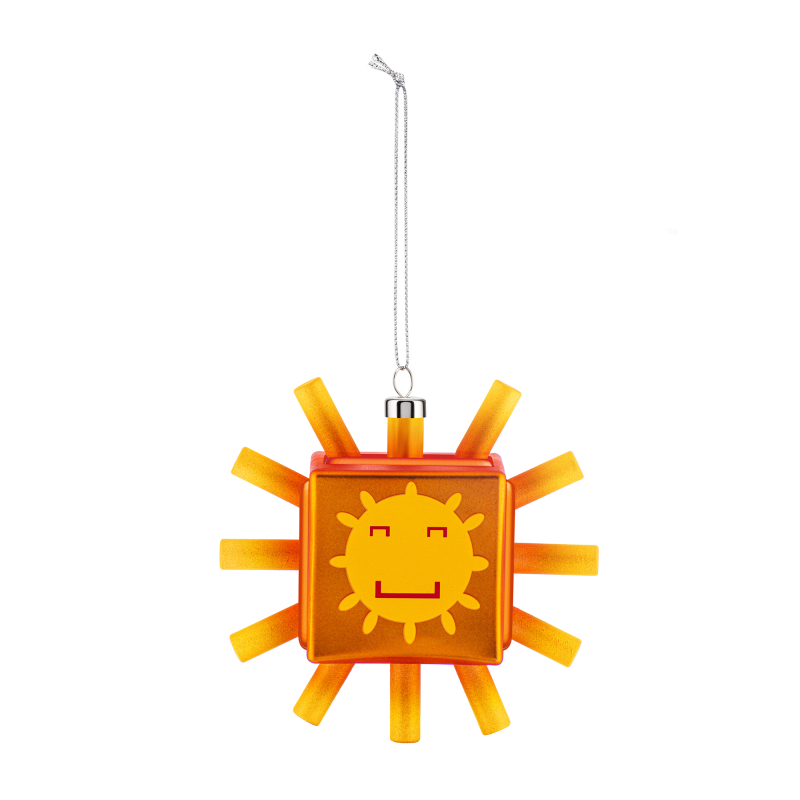 Alessi Sunflake Christmas tree bauble