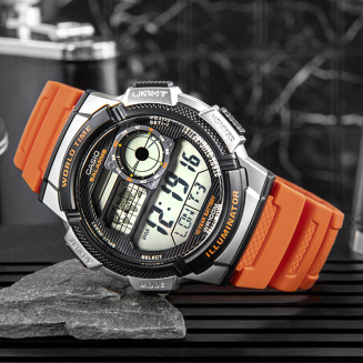Zegarek Męski CASIO AE-1000W-4BVDF + BOX - 7