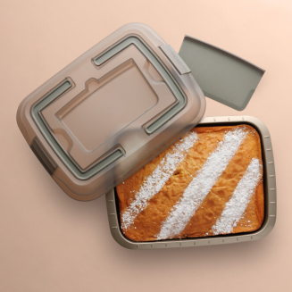 BergHOFF | Forma do pieczenia z pokrywą i nożem Balance 38.50x29 cm - 2