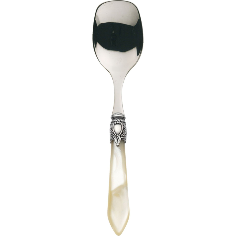 Łyżeczka do cukru/lodów Casa Bugatti Oxford Ivory/Old Silver