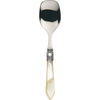 Łyżeczka do cukru/lodów Casa Bugatti Oxford Ivory/Old Silver
