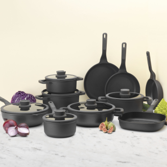 Garnek z pokrywą BergHOFF Stone+ 2.7 l - 6