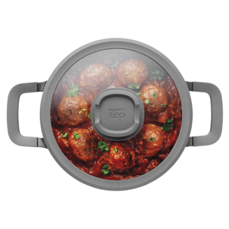 Garnek z pokrywą BergHOFF Stone+ 2.7 l - 2
