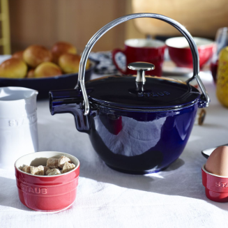  Staub kettle - 1.15 ltr, blue - 4