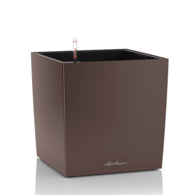 Donica Lechuza Cube Premium 30 | 40 | 50 espresso metallic