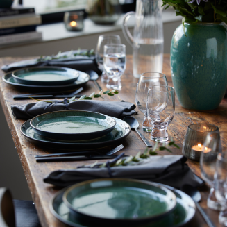 Talerz Bitz Gastro Black&Green 21 cm - 5