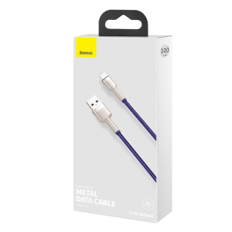 Kabel BASEUS Cafule USB-A-Lightning 1m (fioletowy) - 5