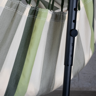 Fotel hamakowy ze stojakiem La Siesta Fiji Outdoor Cedar Comfort - 5