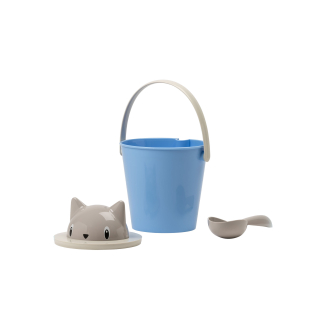 Pojemnik na suchą karmę United Pets Crick szaro-niebieski - 2