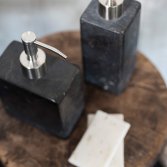 Dozownik na mydło Aquanova Hammam Dark Grey M - 4