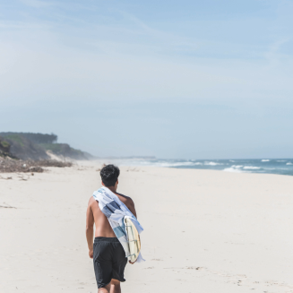 Ręcznik plażowy Bricini Crete Navy 90x180 cm - 4