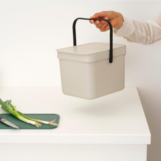 Kosz do segregowania Brabantia Sort&Go 6l Soft Beige - 9