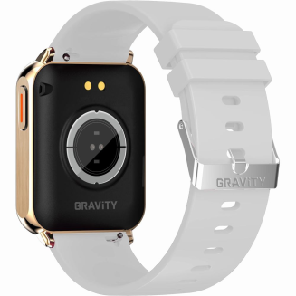 Smartwatch Gravity Różowe Złoto Szary 2 Paski GT17-4 - 11