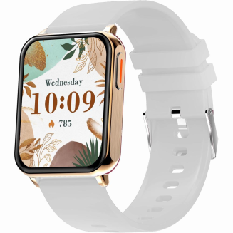 Smartwatch Gravity Różowe Złoto Szary 2 Paski GT17-4 - 5