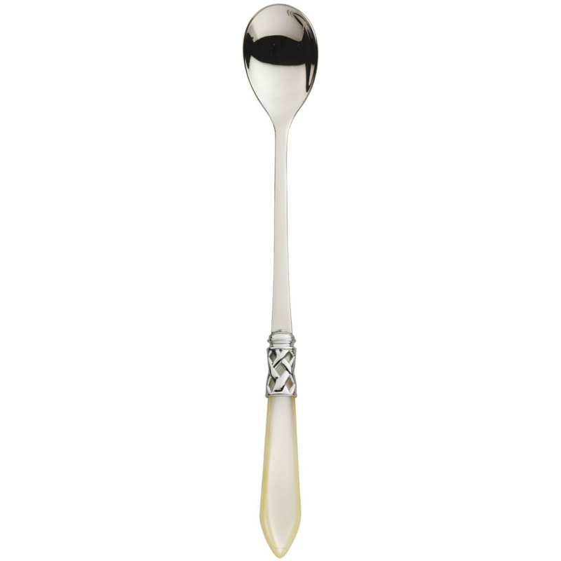Łyżeczka koktajlowa Casa Bugatti Aladdin Ivory/Steel