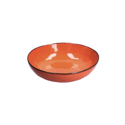  Rose&Tulipani | Set of 4 Concerto Arancione soup plates - Orange, 21 cm