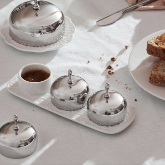 Potrójny pojemnik na konfitury Alessi Dressed - 3