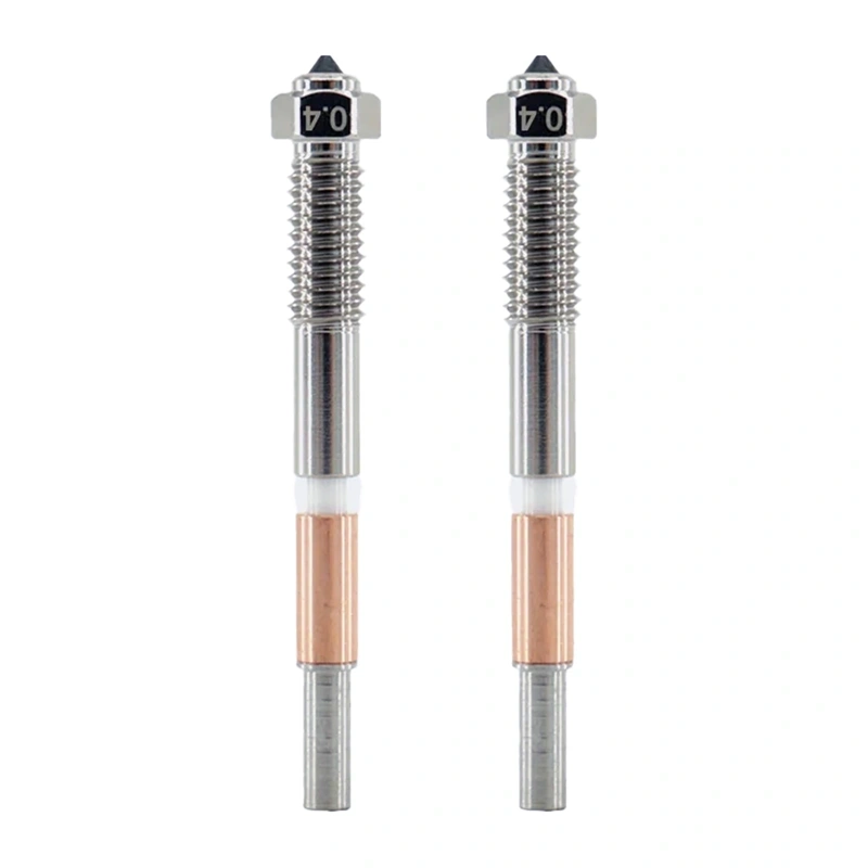 Dysza bimetaliczna QiDi 0.4 mm dla serii Q2 (2 szt.)