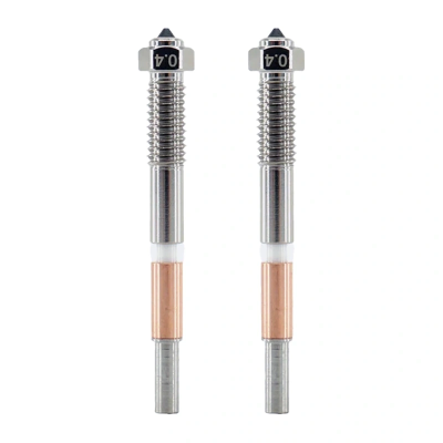 Dysza bimetaliczna QiDi 0.4 mm dla serii Q2 (2 szt.)