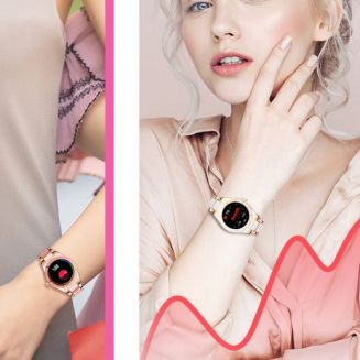 Smartwatch Damski Rubicon RNCE82 Różowy - 14