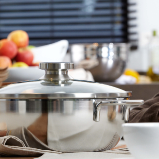 Patelnia głęboka z 2 uchwytami i pokrywką Demeyere Apollo 7 28 cm - 3