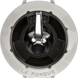  Staub fondue set - 20 cm, white truffle - 6