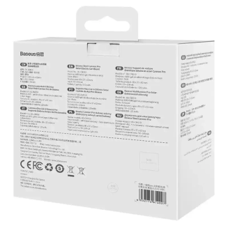 Uchwyt samochodowy elektryczny Baseus Steel Cannon Pro z ładowarką solarną (czarny) - 9