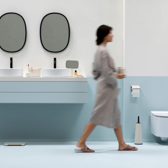 Pojemnik na papier toaletowy Brabantia ReNew Soft Beige - 7