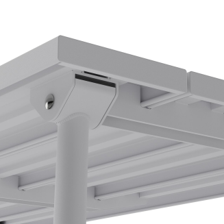 Stół ogrodowy Fatboy Fred's Table Medium Light Grey 170x90x76 cm - 9