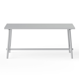 Stół ogrodowy Fatboy Fred's Table Medium Light Grey 170x90x76 cm - 2