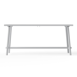 Stół ogrodowy Fatboy Fred's Table Medium Light Grey 170x90x76 cm - 3