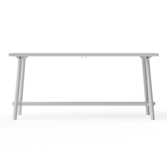 Stół ogrodowy Fatboy Fred's Table Medium Light Grey 170x90x76 cm - 3