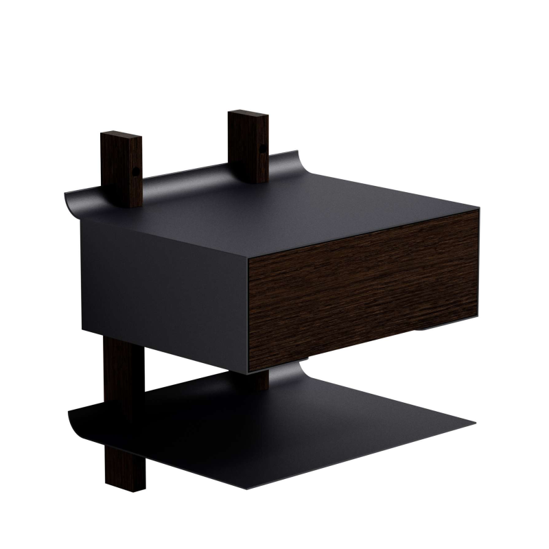  Eva Solo Smile Smoked Oak & Black Nightstand
