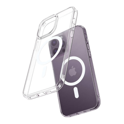  MCDODO Magnetic iPhone 15 Pro Case (Transparent)