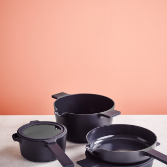 Zestaw garnków Brabantia Compact Black - 2