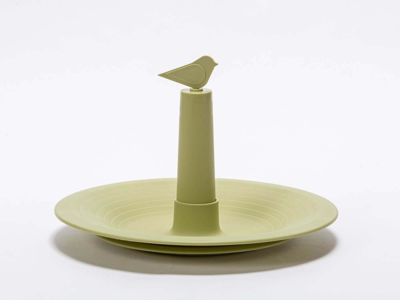 PLASTIA FINCH Karmnik dla ptaków 32 cm zielony