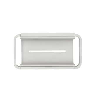 Półka łazienkowa głęboka Zone Denmark Rim White - 4