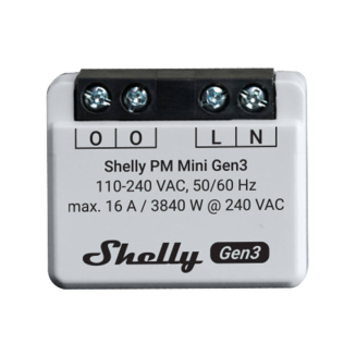 Zestaw 2 Sterowników Shelly PM Mini Gen3 WiFi/Bluetooth - 2