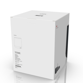 Kosz łazienkowy Zone Denmark Time Black 3l - 3