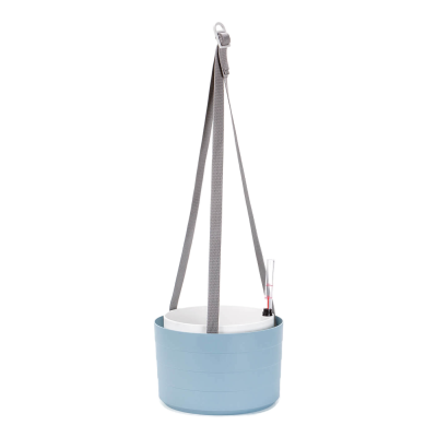 Wisząca donica samo-nawadniająca Urbalive Berberis błękitny 26 cm