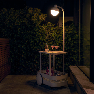 Stolik barowy Fatboy Jolly Trolley Light Grey - 9