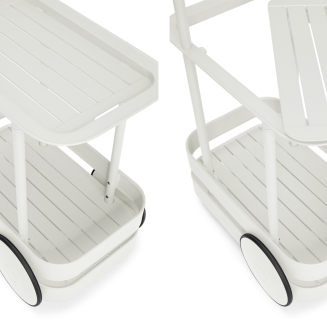 Stolik barowy Fatboy Jolly Trolley Light Grey - 4