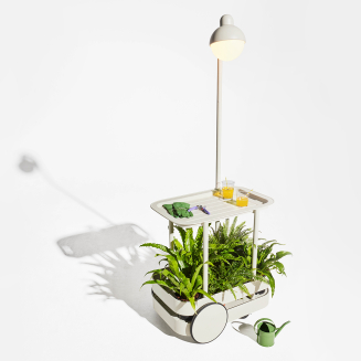 Stolik barowy Fatboy Jolly Trolley Light Grey - 7