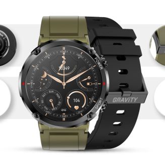 Smartwatch Gravity GT21-7 + Czarny Pasek Silikonowy - 12