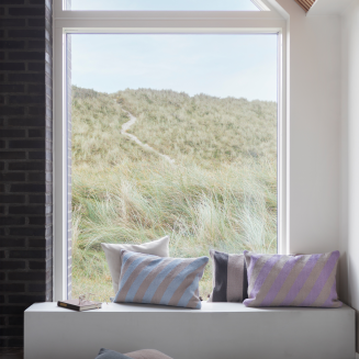 Poszewka na poduszkę Mette Ditmer ACROSS Grey & Sand 40×60 cm - 5