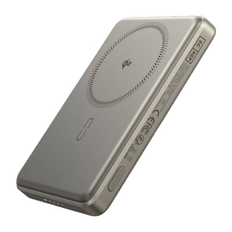 Powerbank magnetyczny ESR Qi2 MagSlim 5000 mAh (piaskowy) - 2