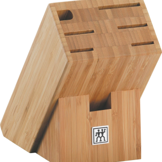 Zestaw 4 noży + ostrzałka + nożyce w bloku Zwilling Four Star - 8